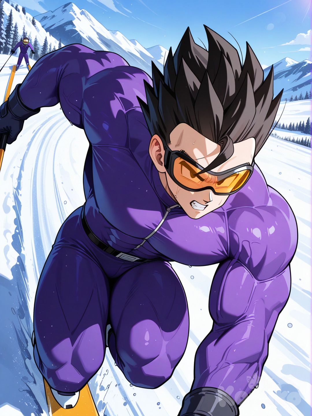 Skiing Gohan #2