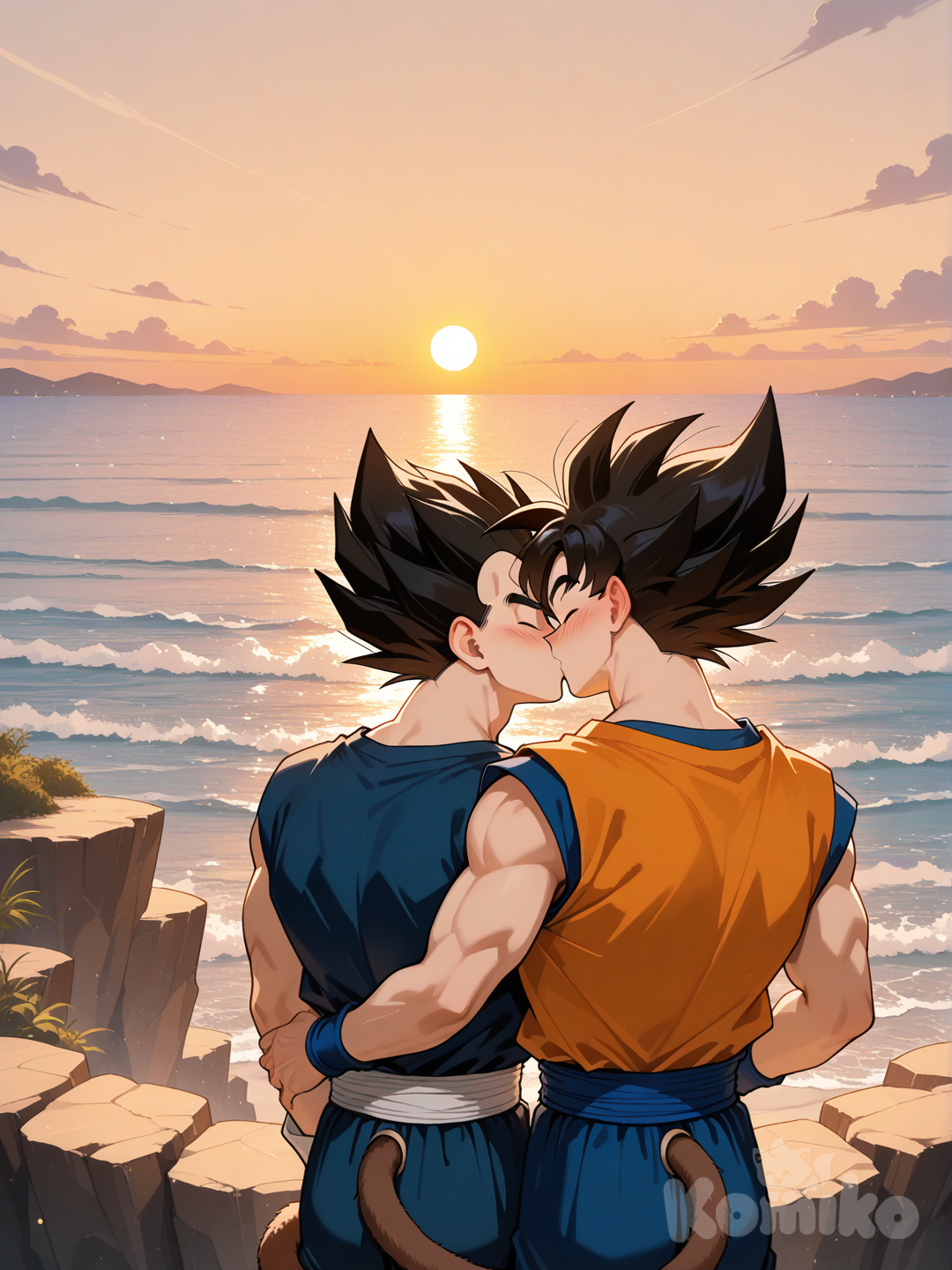 Dragon Ball sunset