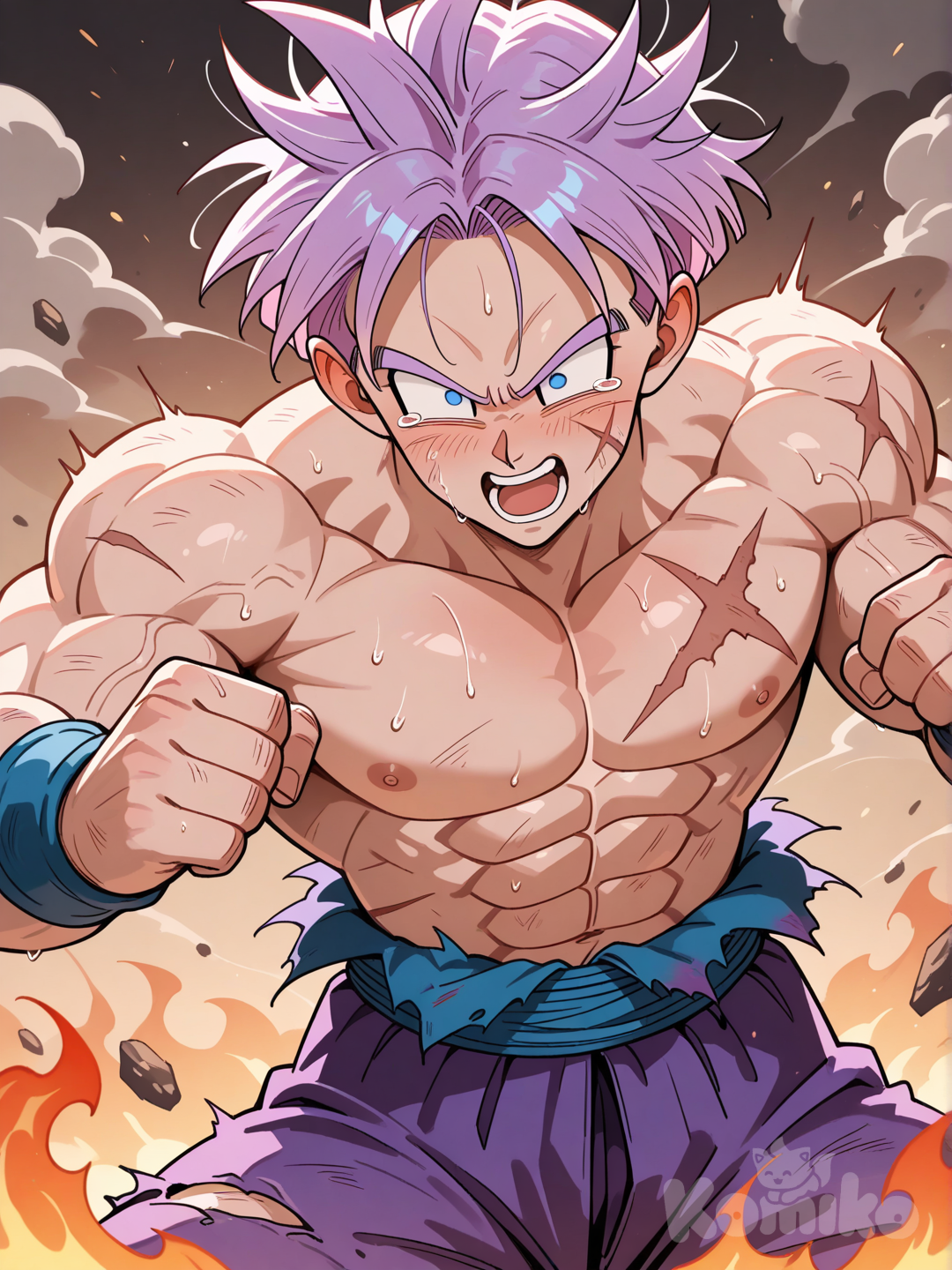 Trunks Raging