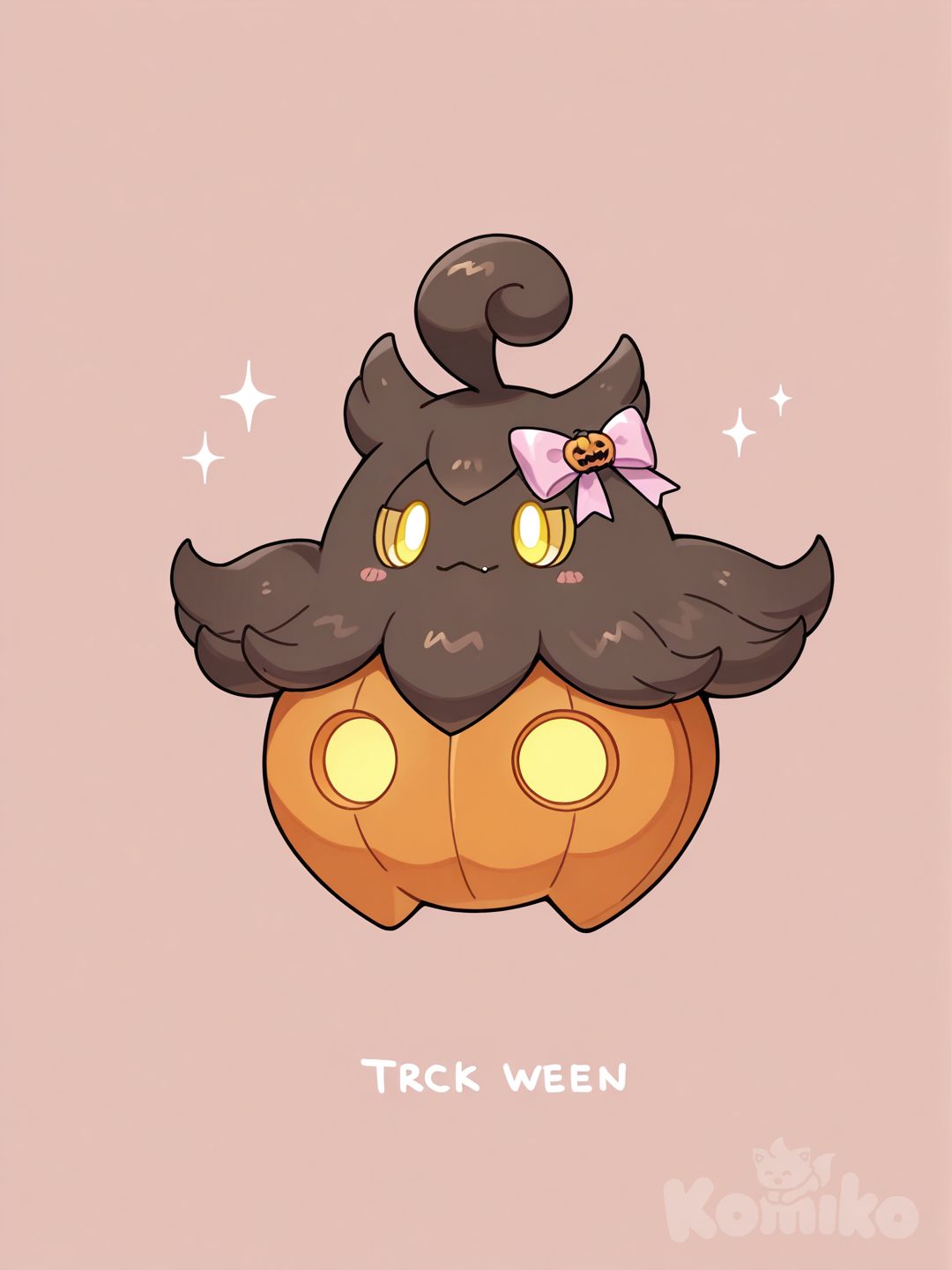 @Pumpkaboo, pink bow