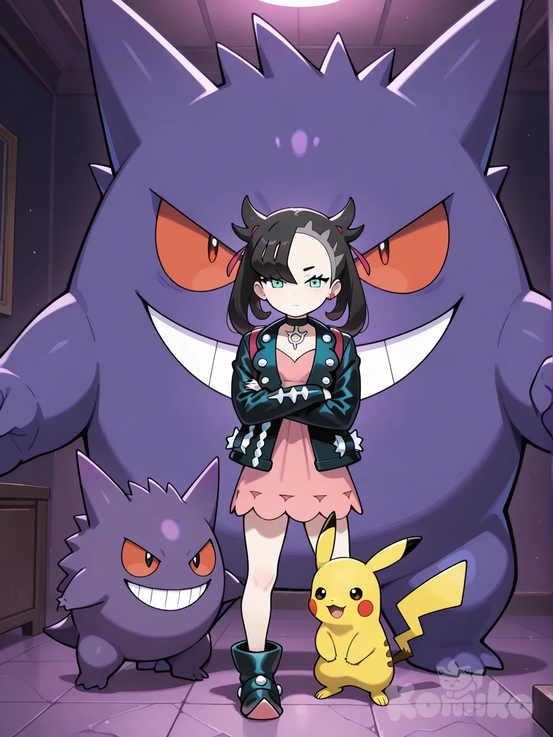 @Marnie_(Pokemon), @Pikachu, @Gengar
