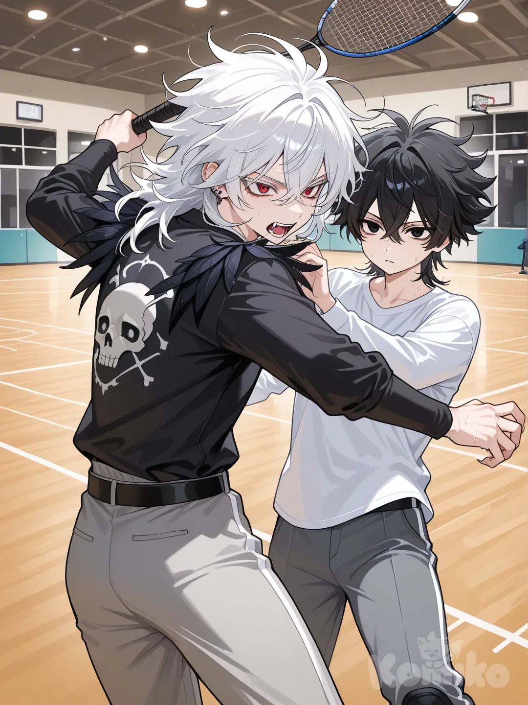 @Ryuk, @Near，打羽毛球