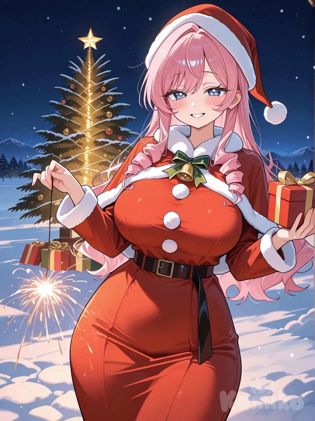 Hahari Hanazono navideña