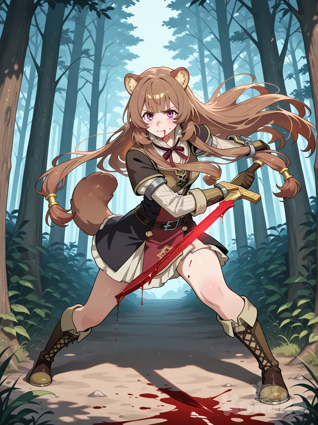 Raphtalia en ataque III