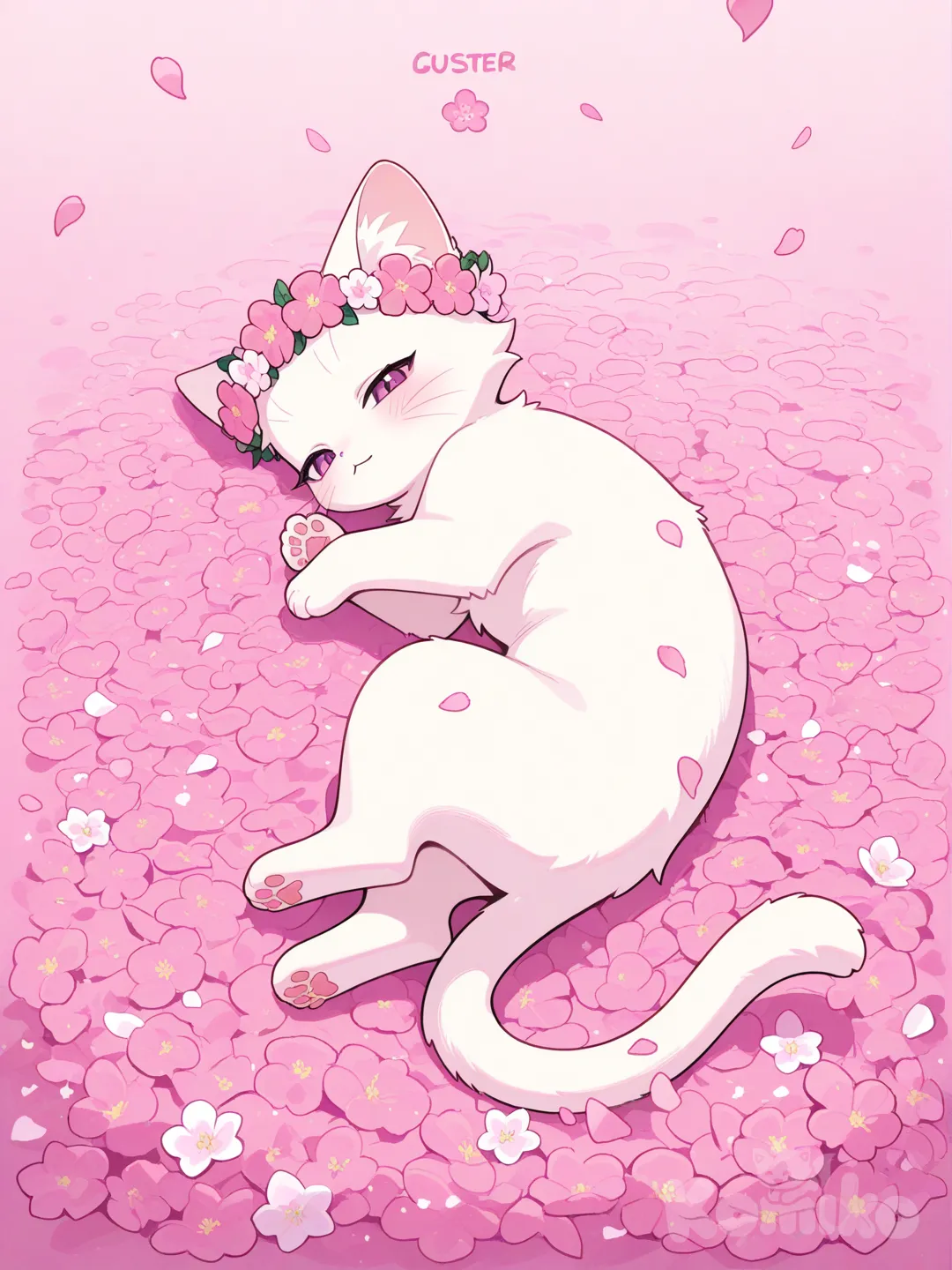 flower cat