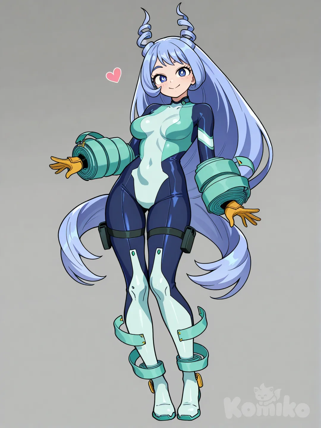 @Hadou_Nejire, bodysuit, full body, cute