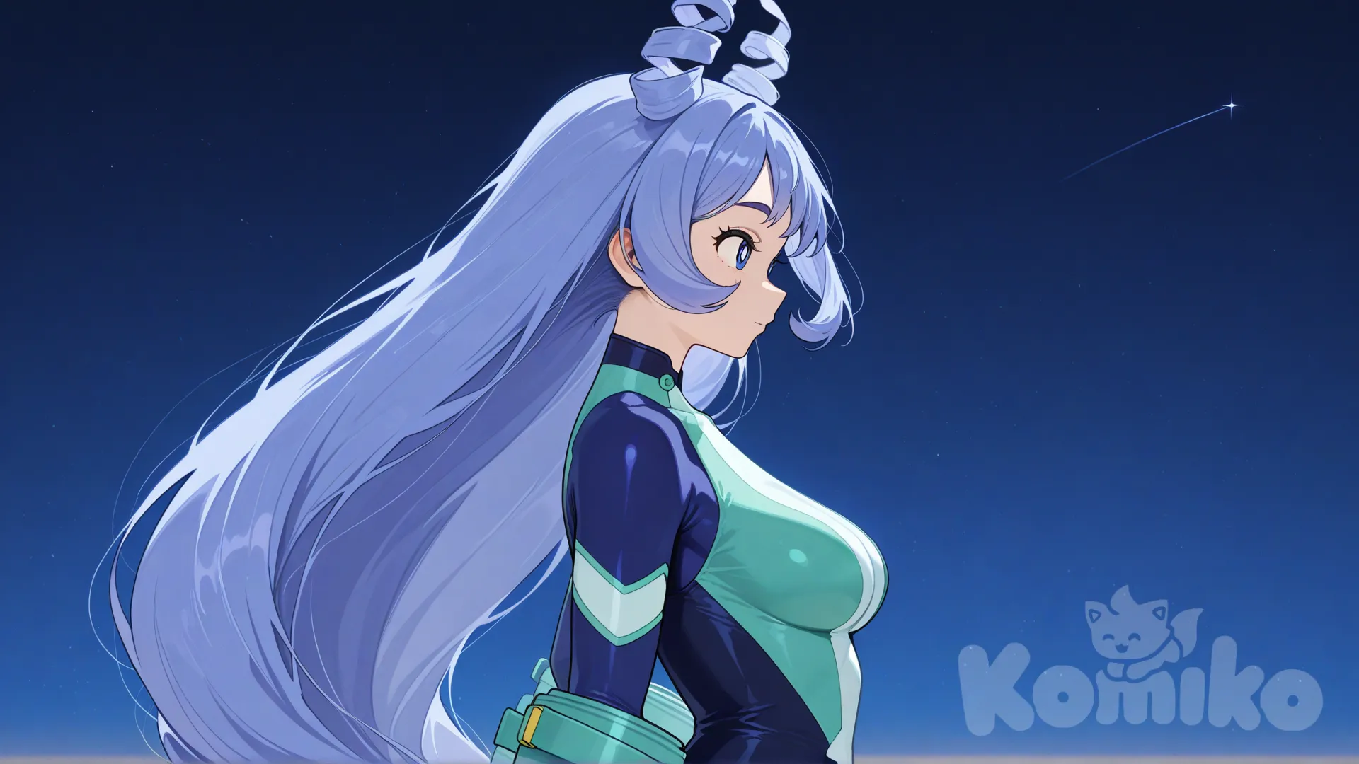 @Hadou_Nejire,bodysuit,view from side