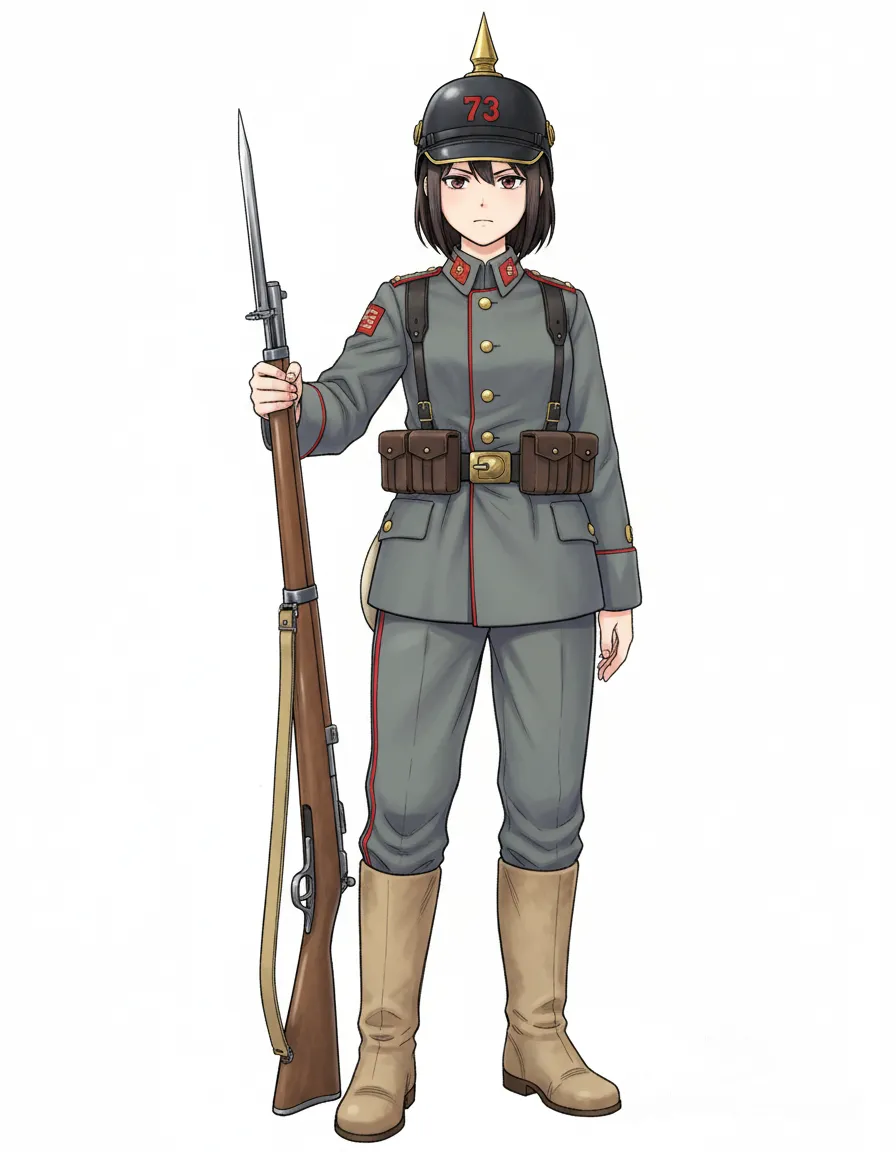 Very "friendly" soldier of the German Empire