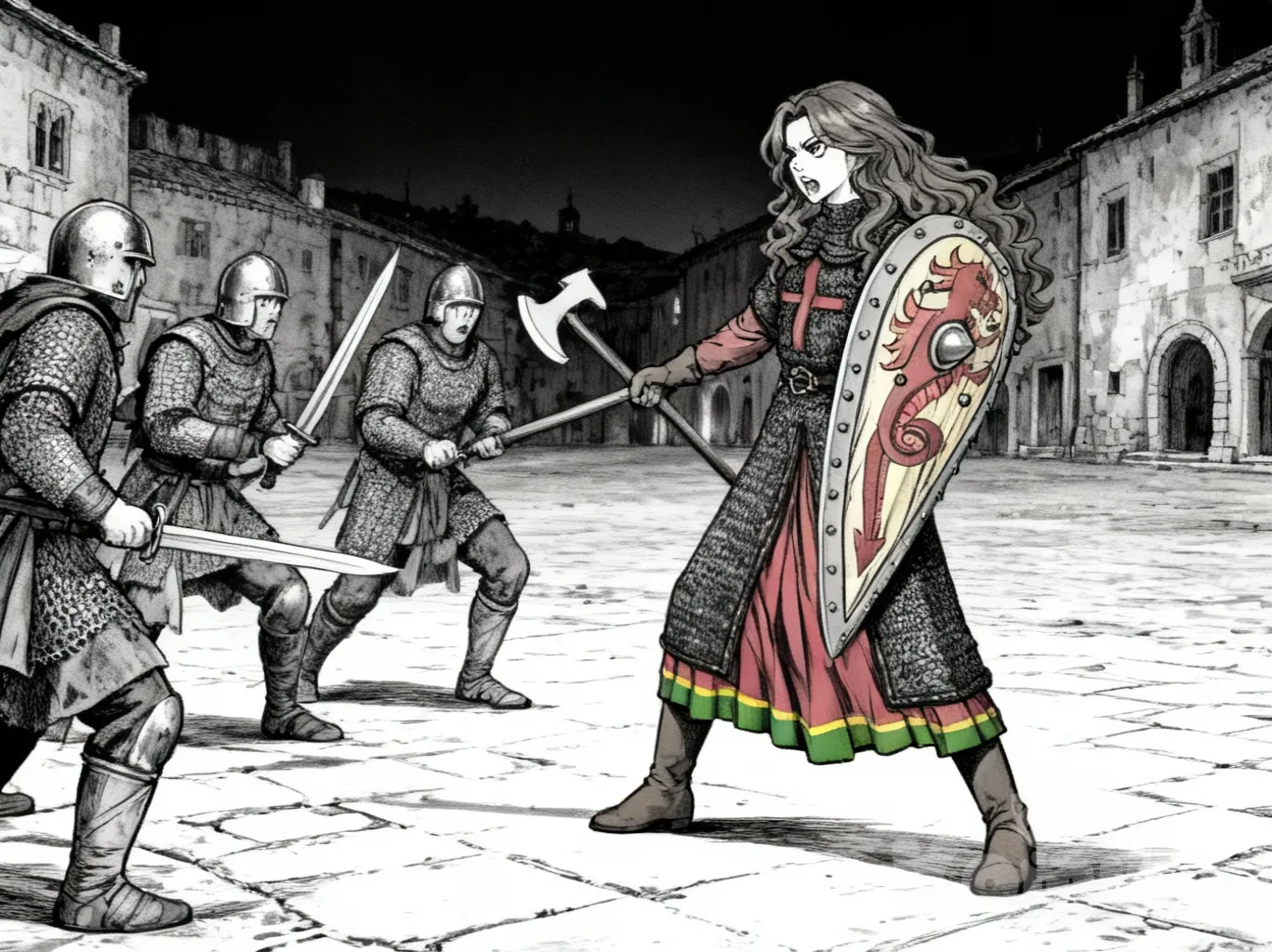 Ancien test : Chevalière face à ces adversaires