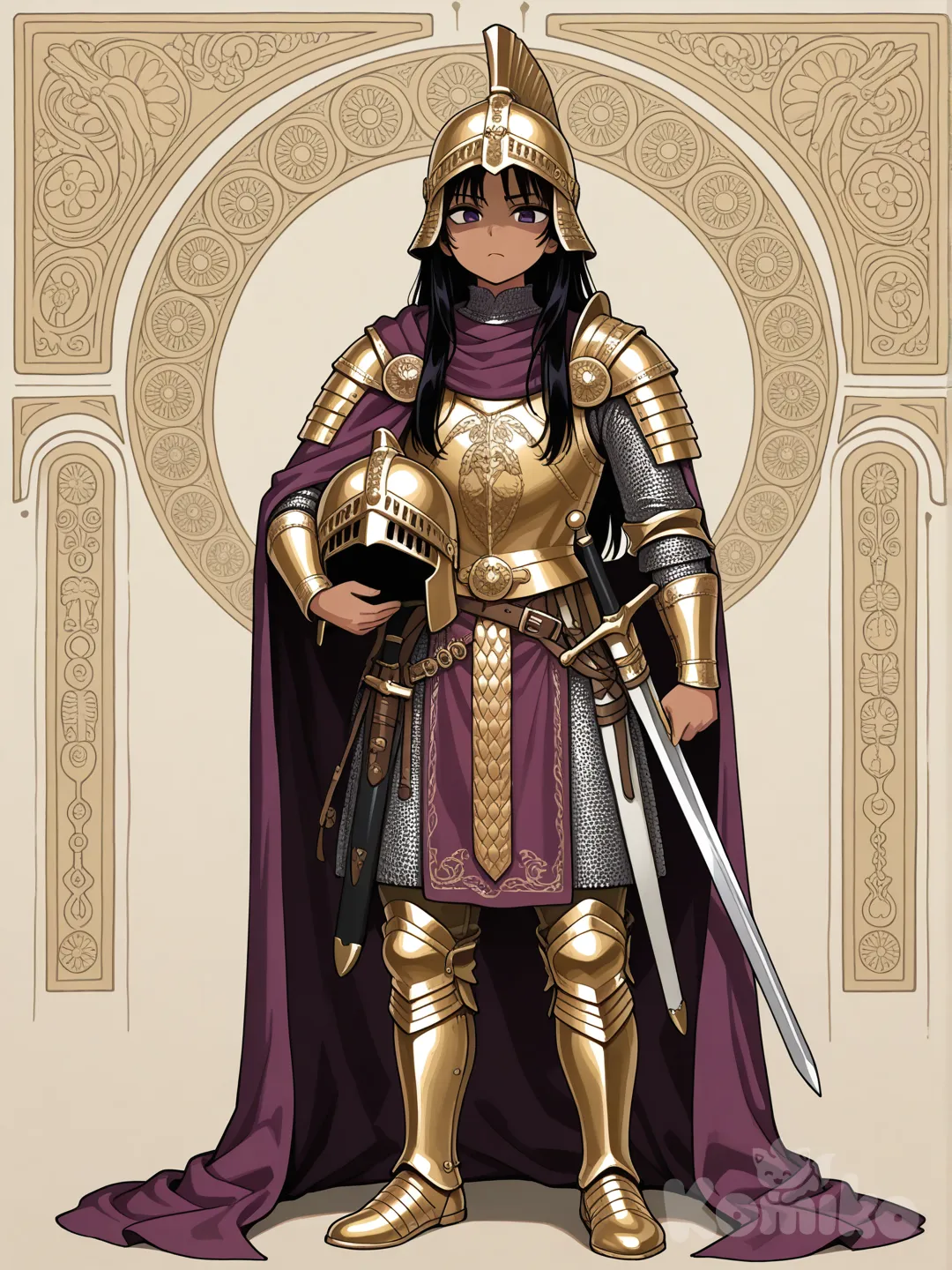 Soldate de la garde de Constantin XI