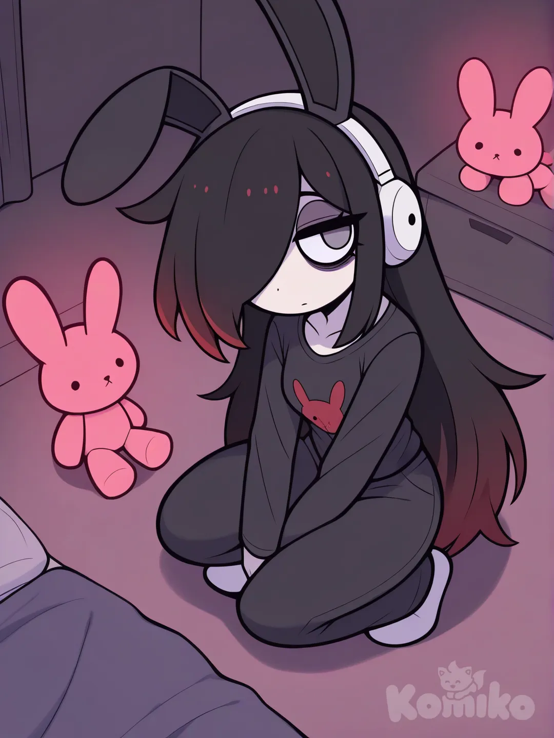 [pop-toon-style] insomnia🐰