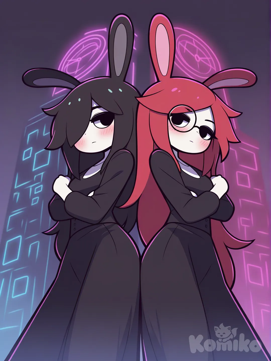 [pop-toon-style] Bunny girls