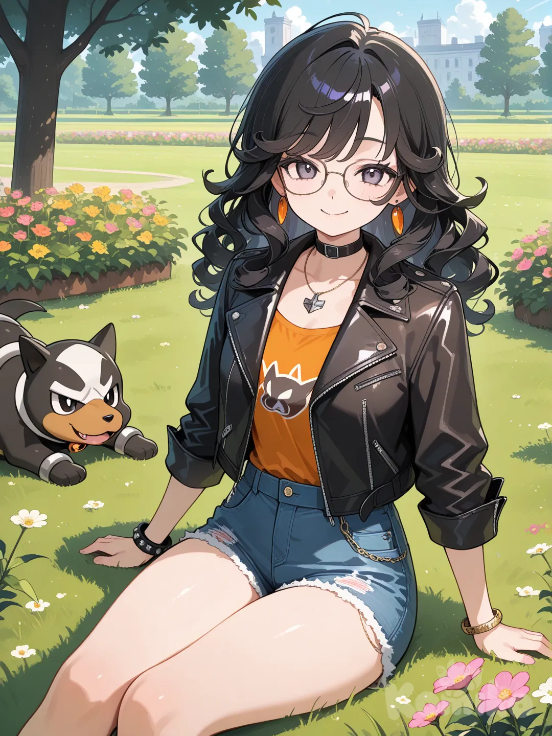 Entrenadora de houndour