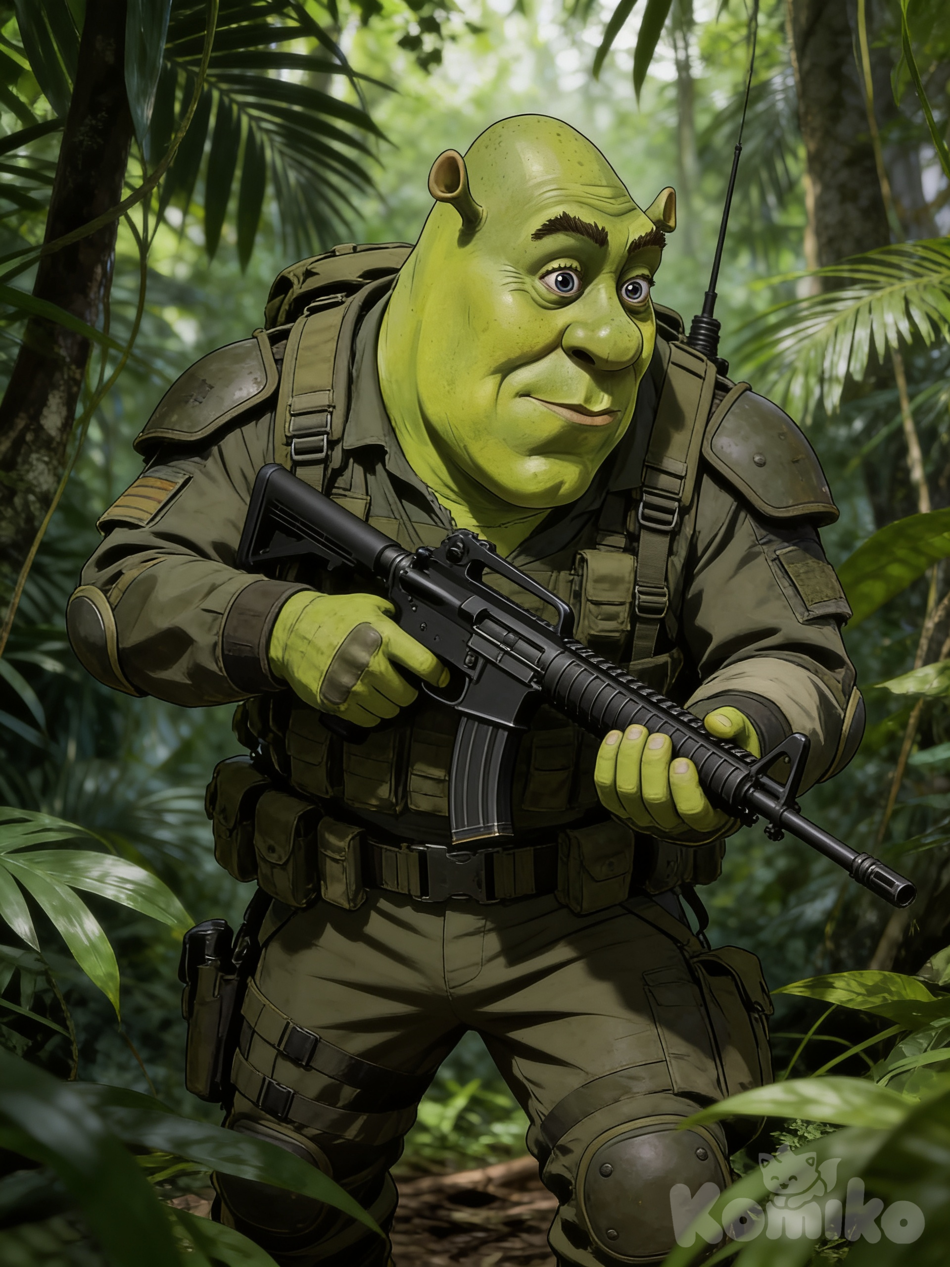 Ogre Man, Move, keep your eyes wide!