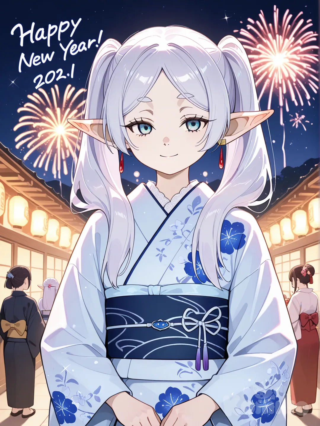 sousou no frieren, happy new year