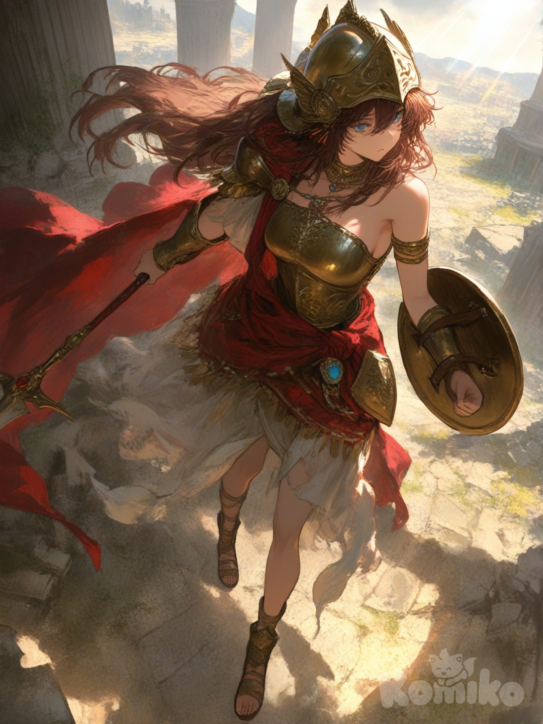 Goddess Athena the Strategist