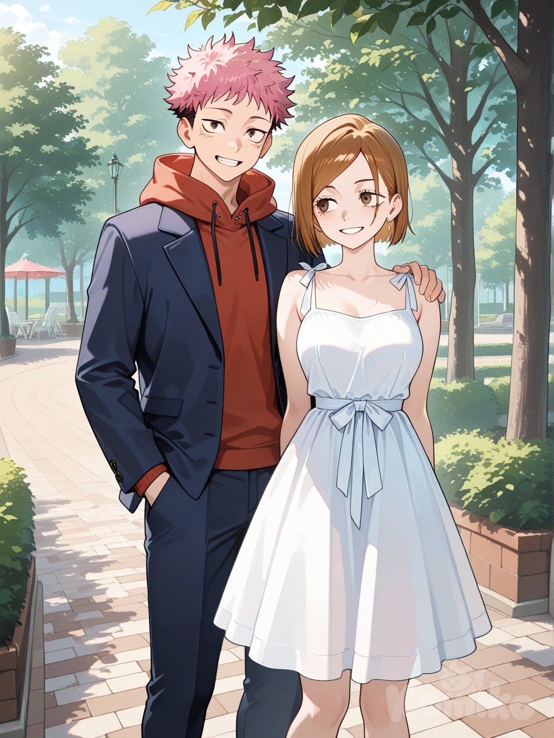 I still think they make a cute couple