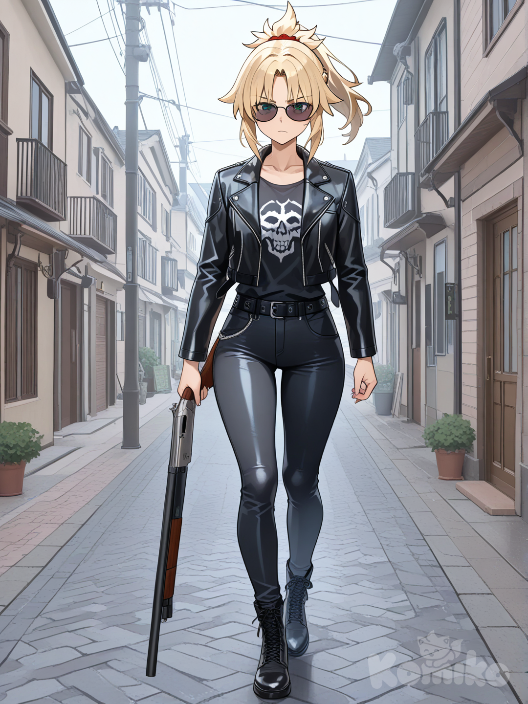 Mordred as The Terminator 02 