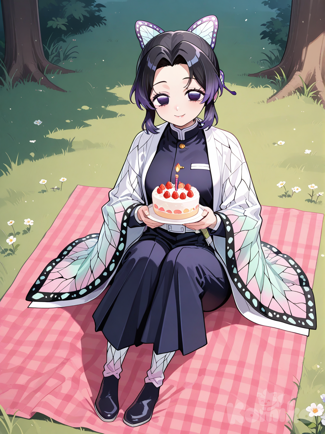 AI Art: Happy Birthday Kochou Shinobu 07 | KomikoAI
