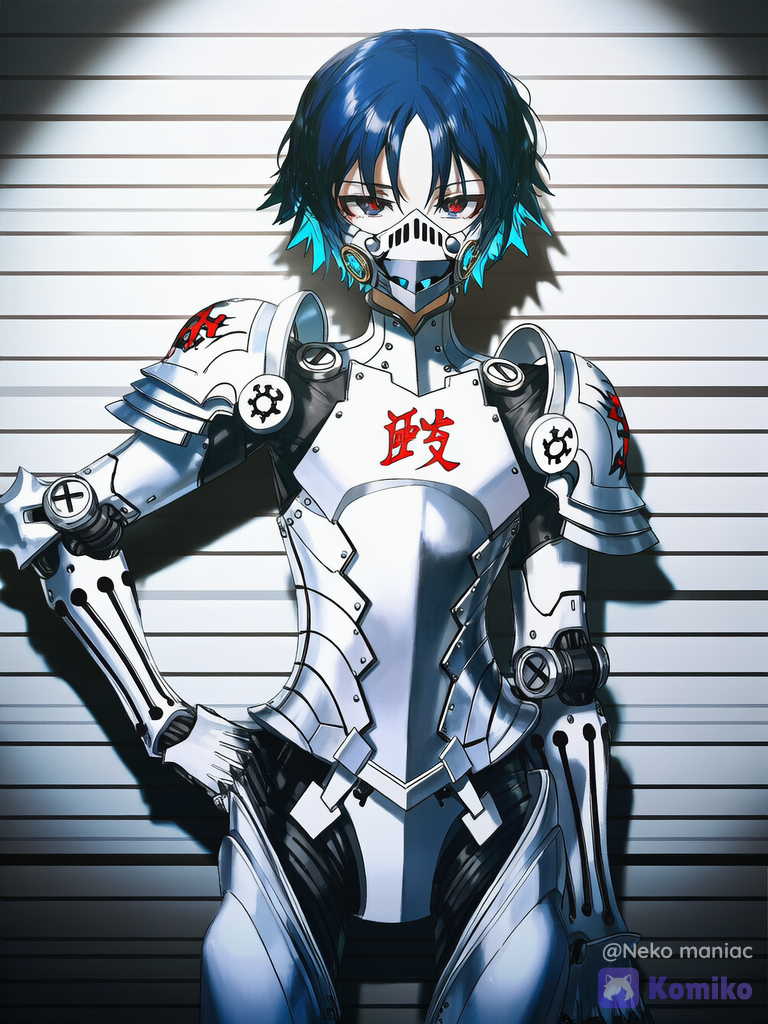 @urion-3Wx6, short stature, slim body. Feminine face with a rounded shape, short and thin chin, flat chest, straight waist, wide hips and thick thighs. Standing awkwardly holding a small sign with random numbers, one hand on her hip, arrogant look, eyes straight at the camera. Front view camera. Background wall., [high-contrast-glossy-style]
