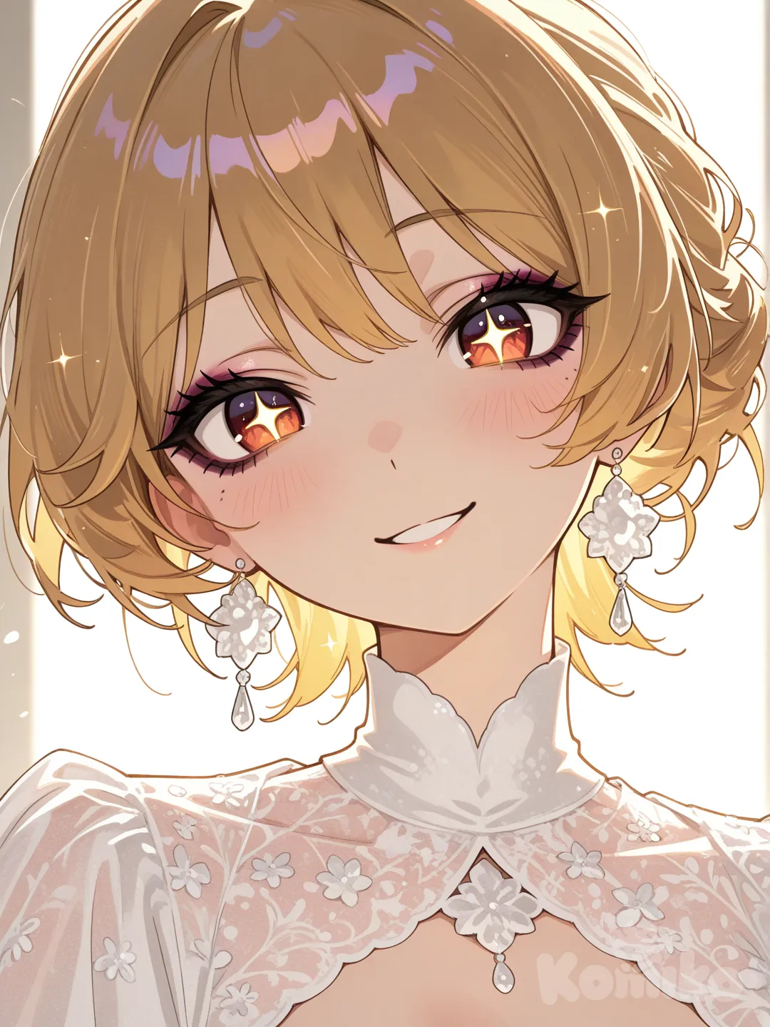 Her charm is not a single note, but a captivating melody. It begins not with any one feature, but with a presence that feels both serene and electric. When she enters a room, she doesn't demand attention; she gently commands it through an effortless grace in her movement—a smooth turn of her head, the elegant line of her posture. Her eyes are the windows to this compelling spirit. They are expressive and intelligent, holding a spark of curiosity and a hint of playful knowing. When she listens, she truly sees you, making you feel like the most fascinating person in the world. Her smile is not just a curve of her lips; it starts as a warm light in those eyes before blossoming fully, genuine and often touched with a subtle, mysterious humor. There's a quiet confidence about her, an inner comfort that radiates outward. It's in the way she wears her clothes—not as armor, but as a natural extension of herself, whether in a simple silk blouse or a casual sundress. Her style is timeless, favoring quality and fit over fleeting trends. But what truly captivates is her mind. She is engaging, with a wit that is sharp yet never cruel, and a passion for ideas that makes conversation with her a delightful journey. She might lean in to make a point, her voice a warm, modulated tone that draws you closer. There's a depth to her—a blend of strength and kindness, ambition and compassion. Her allure is a powerful synthesis: the grace of her form, the intelligence in her gaze, the warmth of her smile, and the substance of her character. It’s an invitation to discover more, a promise that her inner world is as captivating as her exterior. She is, in a word, unforgettable.