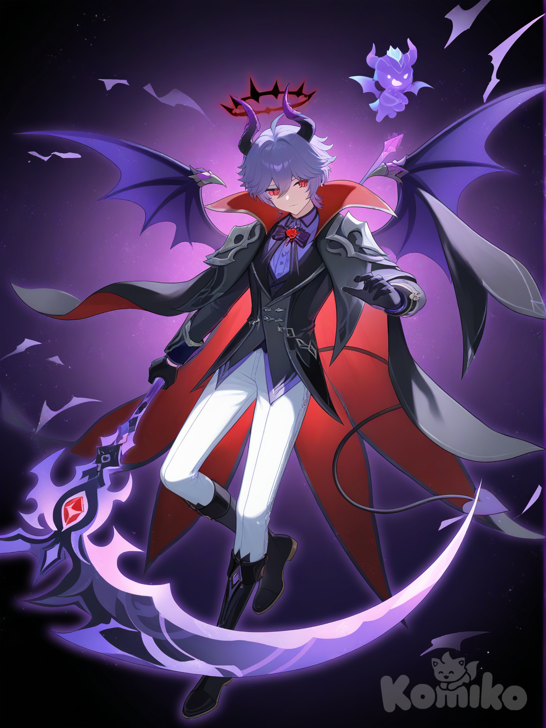 @Durin, [moody-glow-style] Halloween angel de la muerte