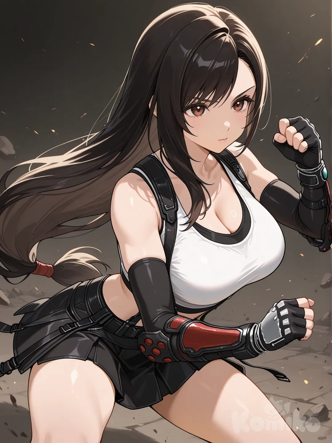 Tifa Lockhart Fighting Stance