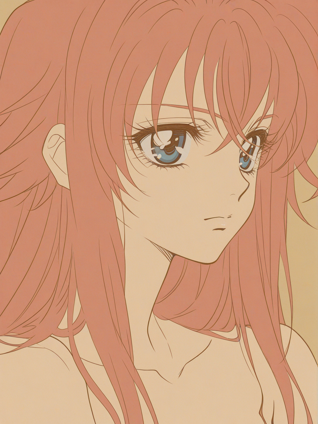 rias gremory, [retro-anime-style]