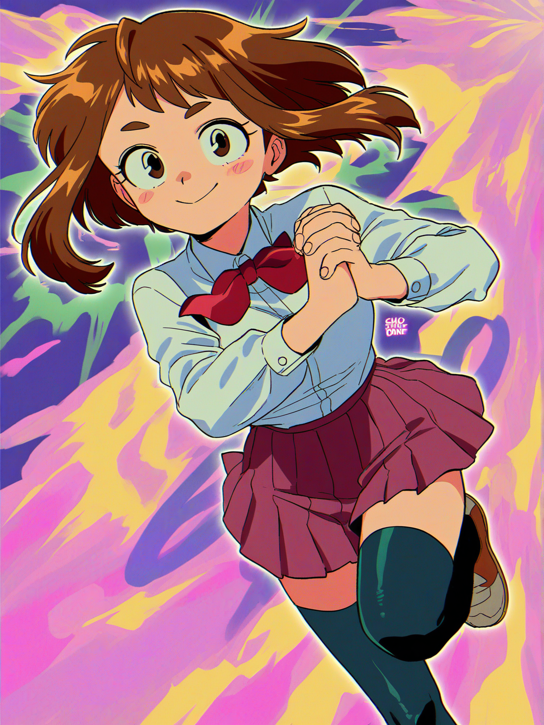 [90s-shojo-style], @Uraraka_Ochako