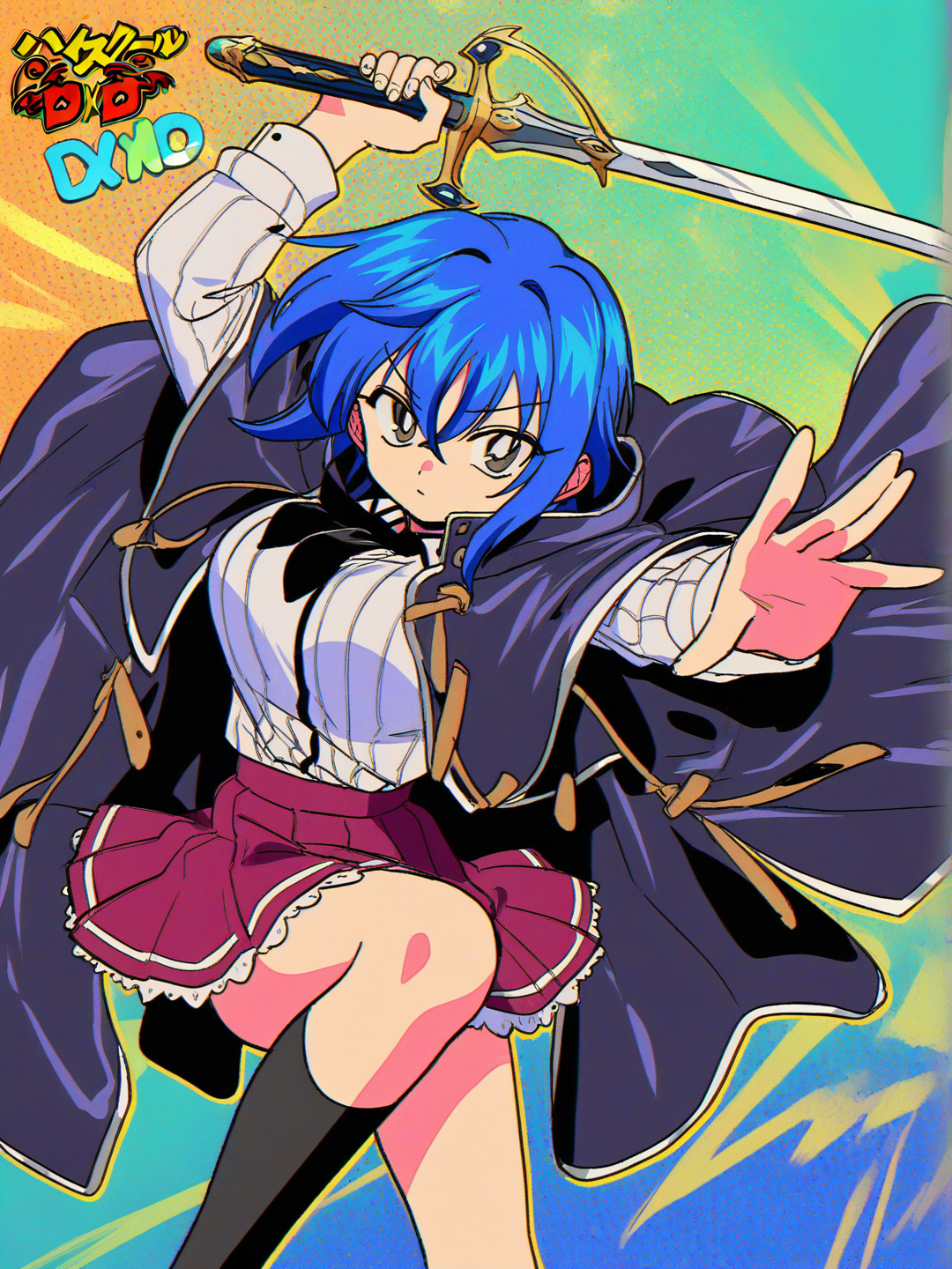 [90s-shojo-style], xenovia highschool dxd