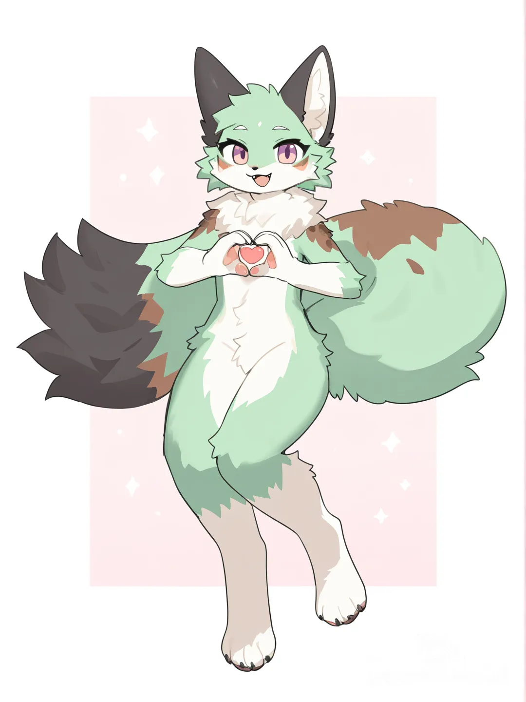 Mint chocolate chip furry