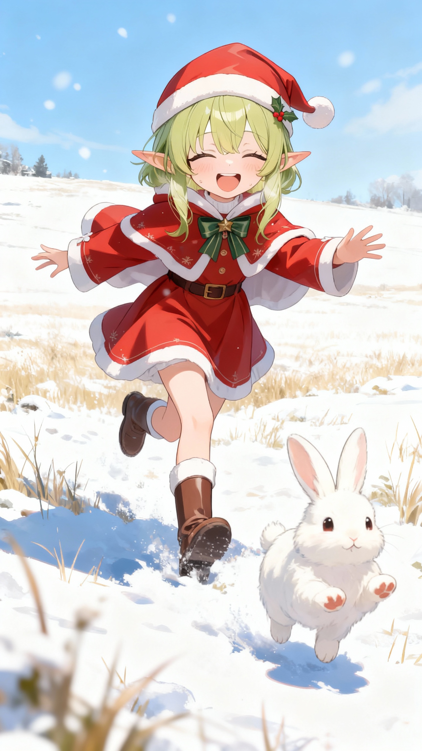 Come here, little bun bun!