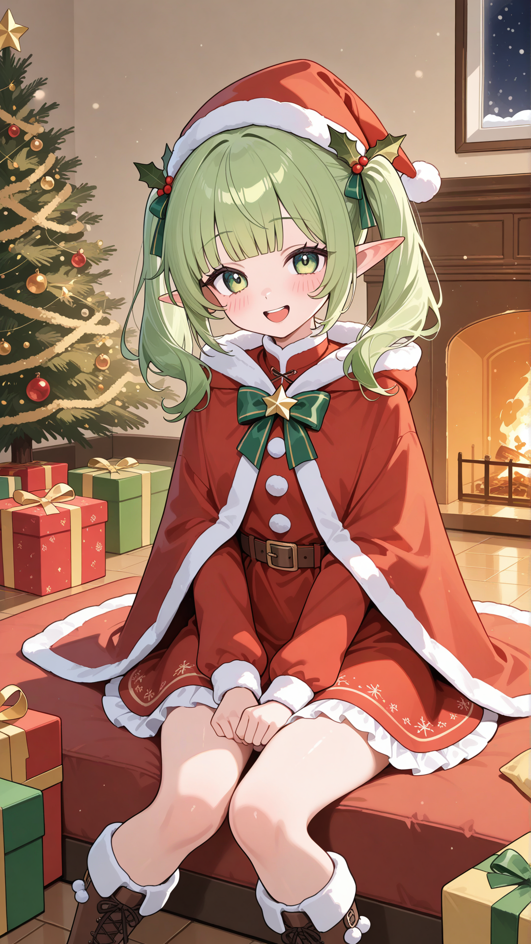 Which present first?