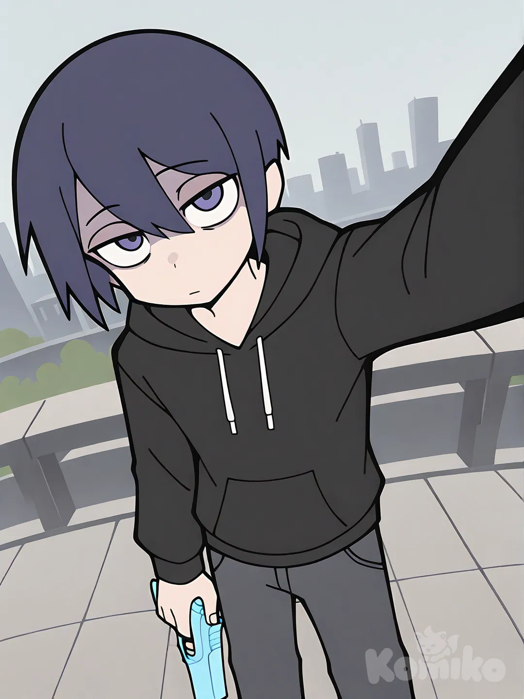 bro is so done wit life loolll