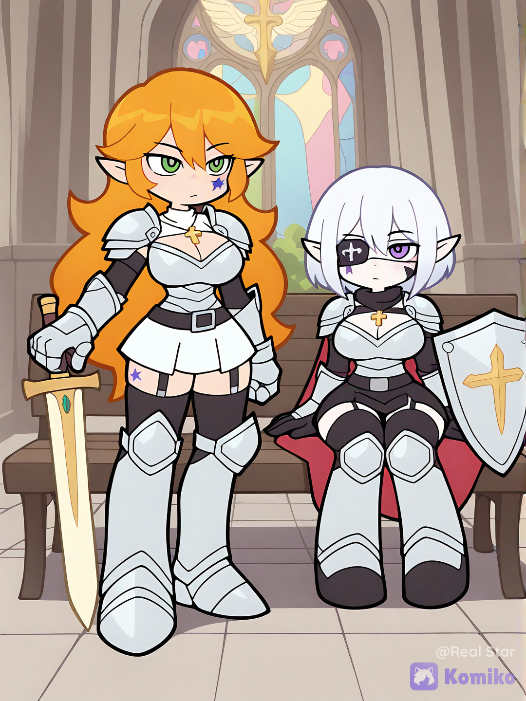 The two are enjoying a moment before being sent on a mission.