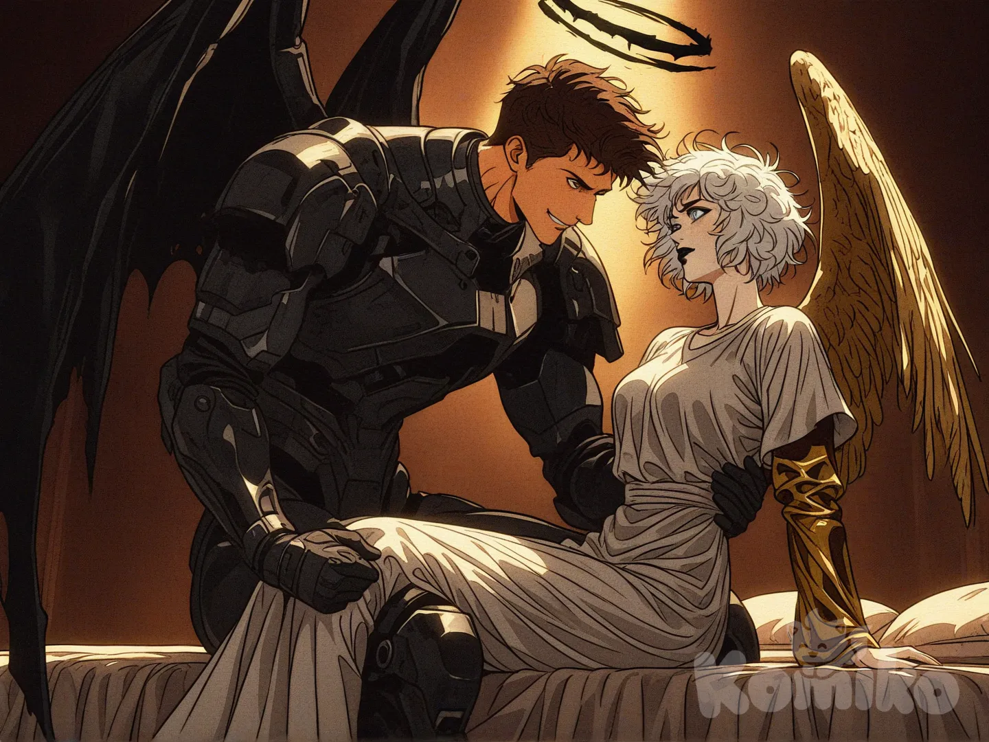 Dark knight and Guardian Angel