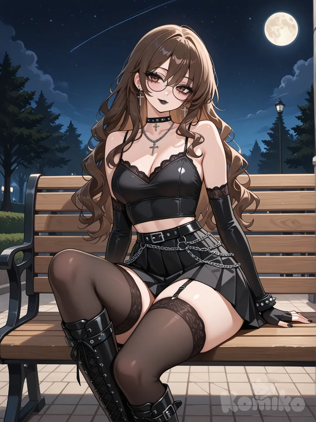 Visita nocturna al parque