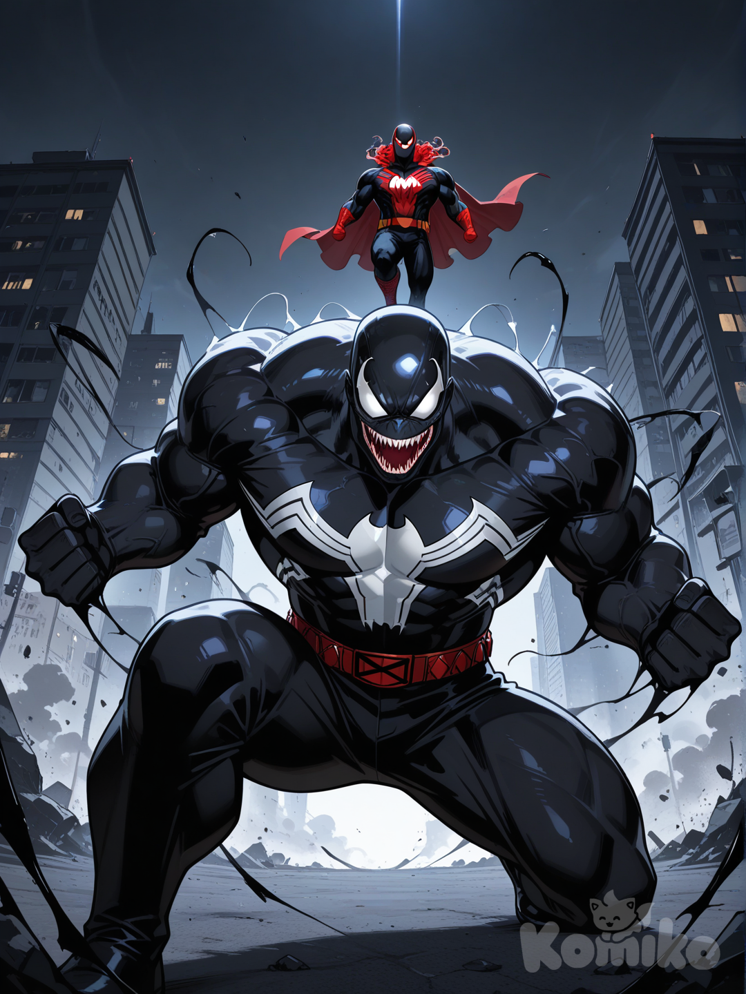 Hulk , venom, justiceiro