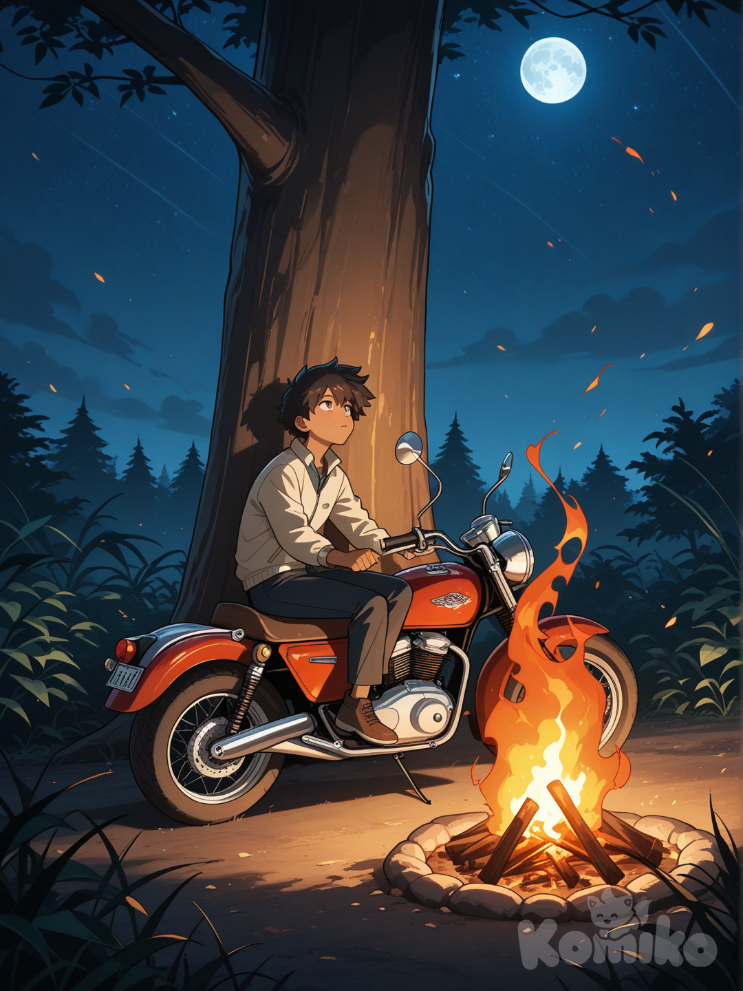 A man is fill in sadness 😞