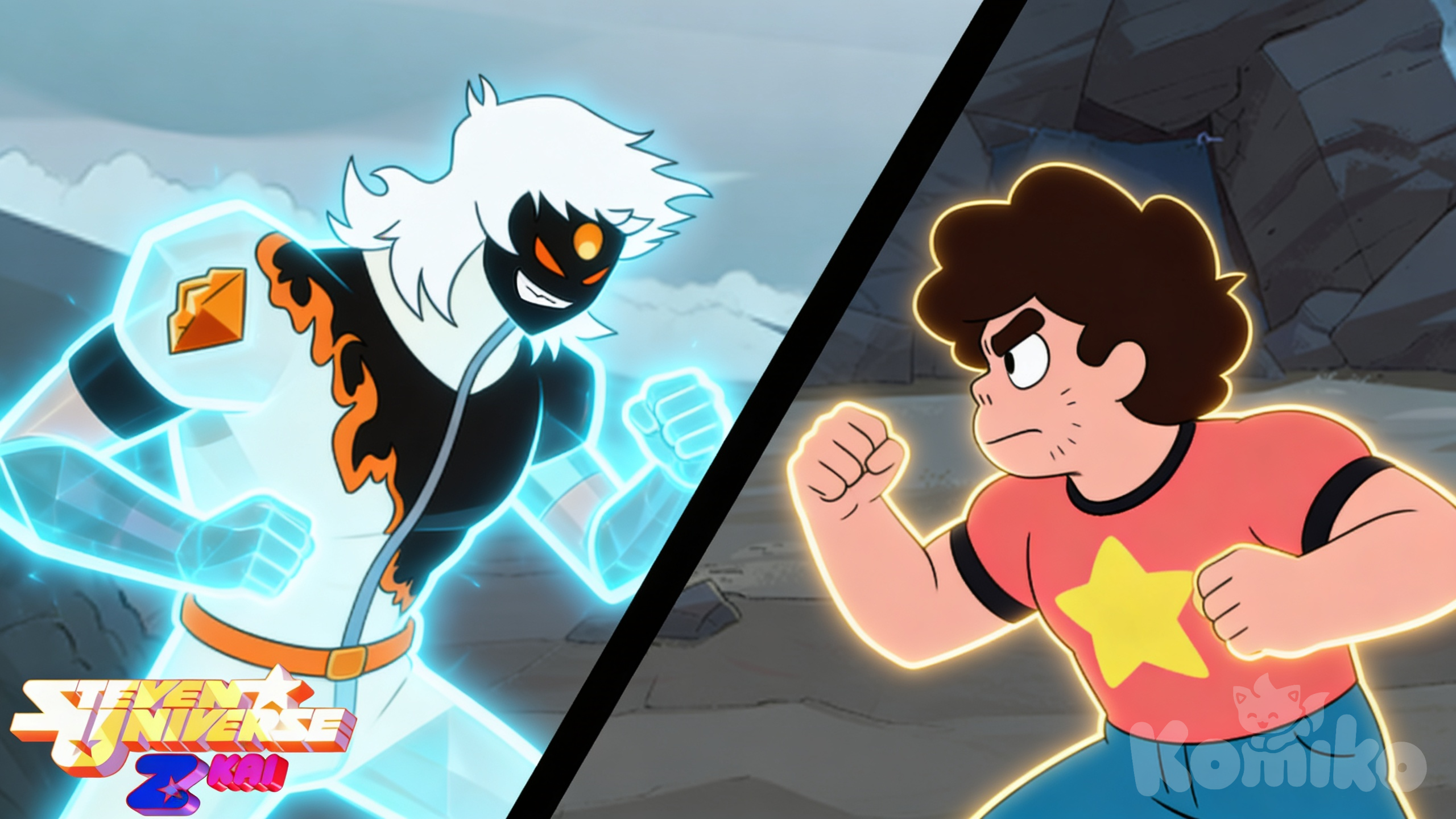 Steven vs Plasma (Male Gem)