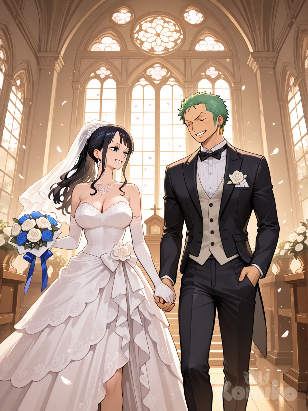 Robin X Zoro wedding 