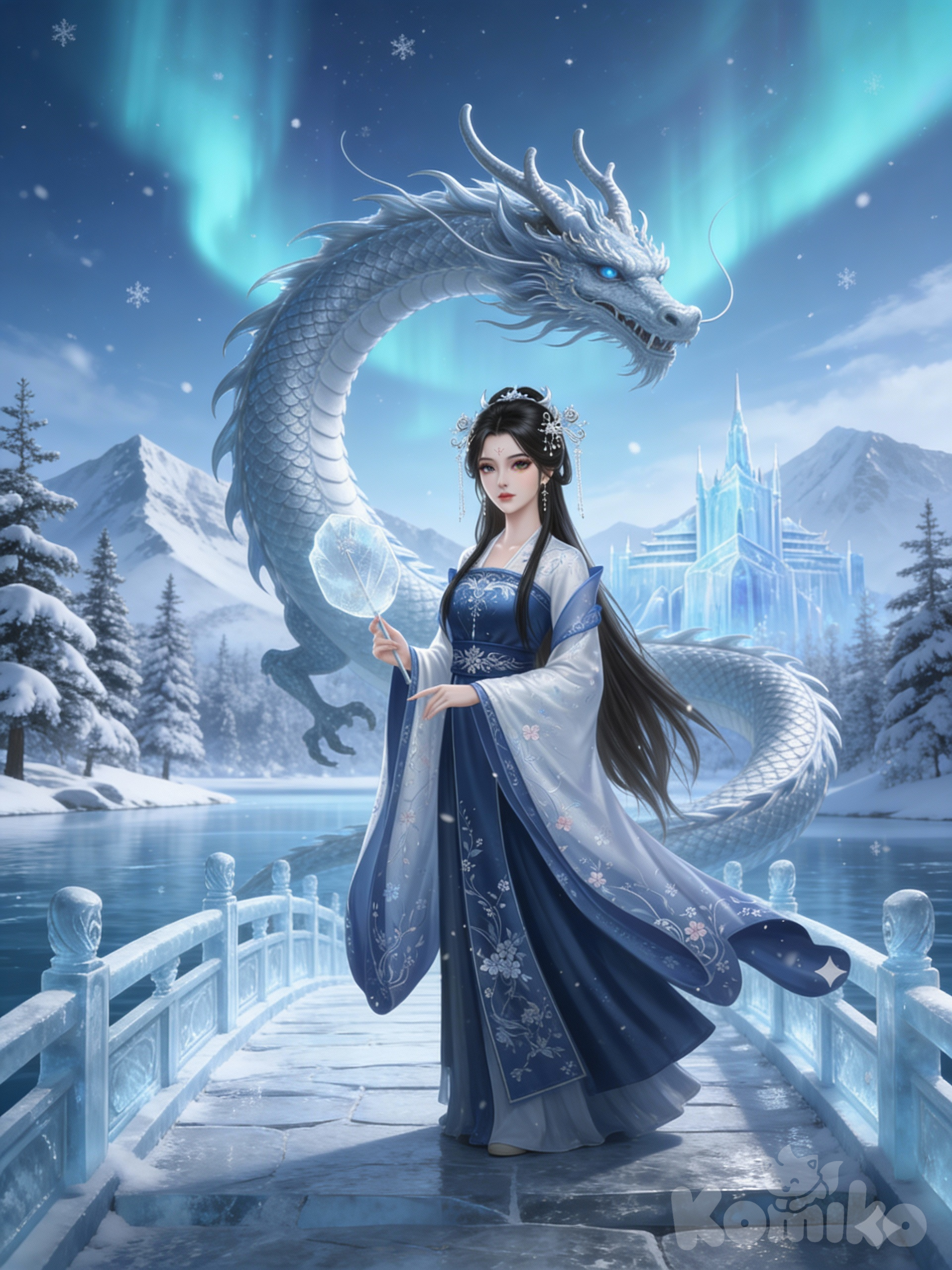 Chinese otome style female character ⛩️