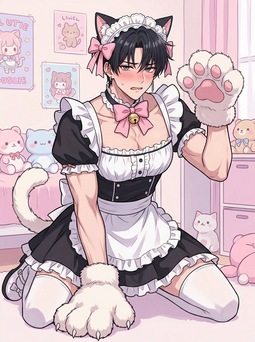 Mark cat maid