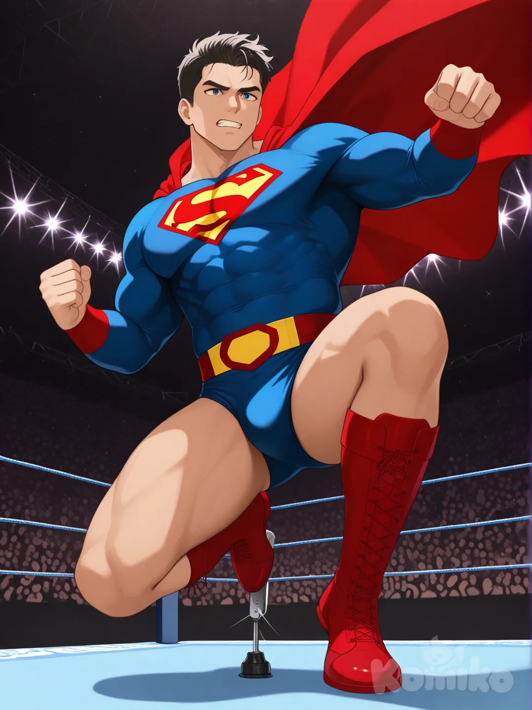 Superman WWE rko
