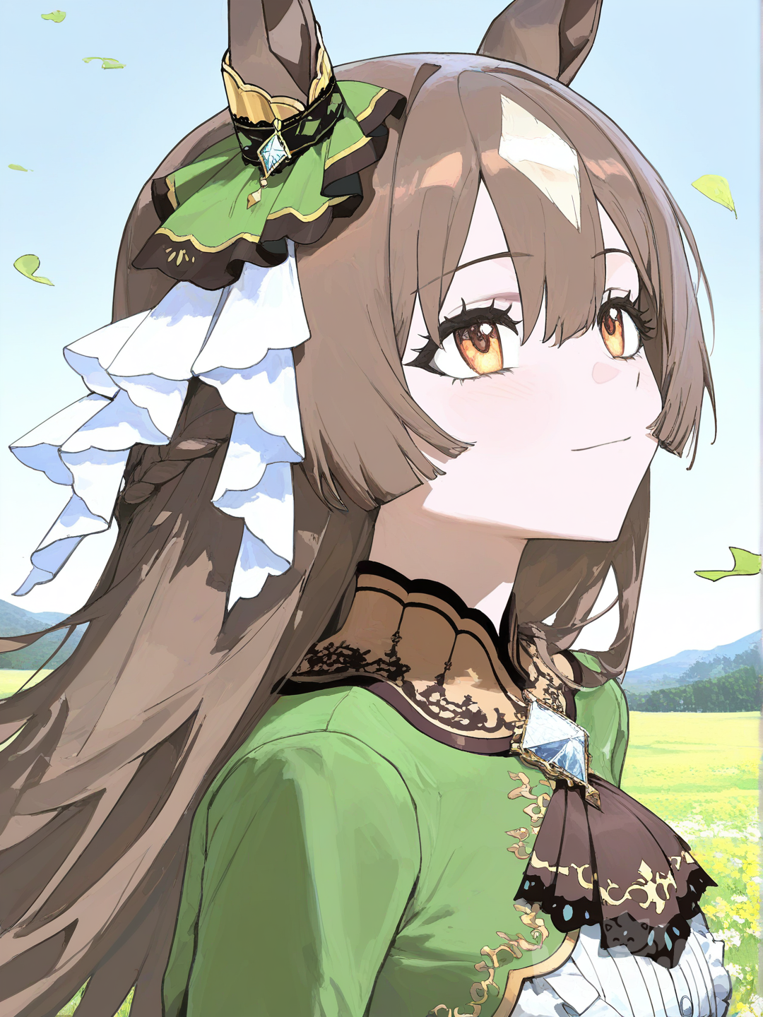 Satono Diamond in a flower field