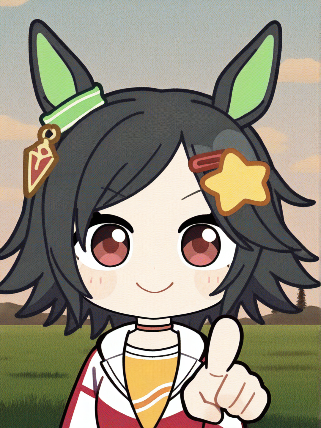 Winning Ticket pointing at .. you?