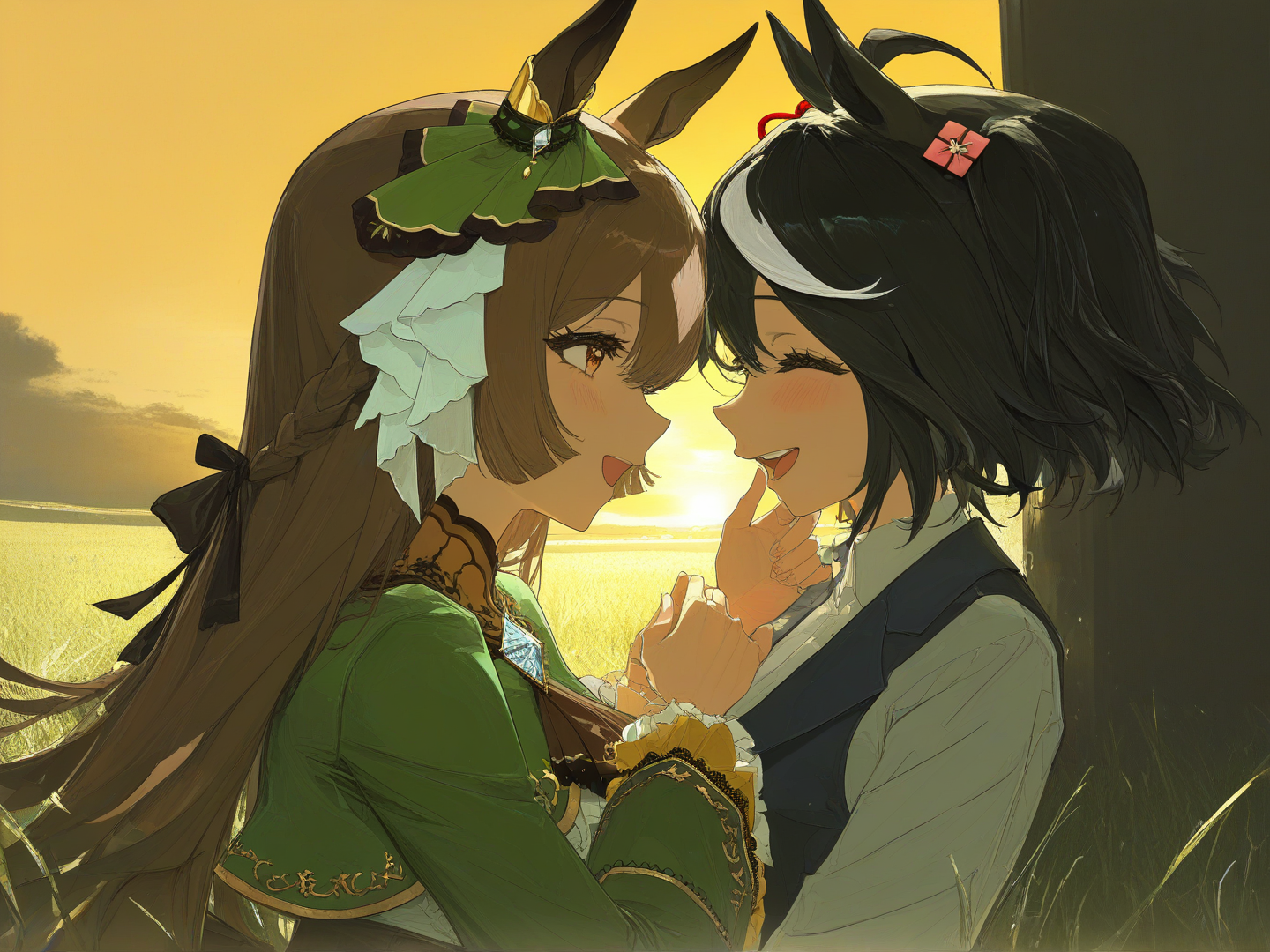 Satono Diamond & Kitasan Black