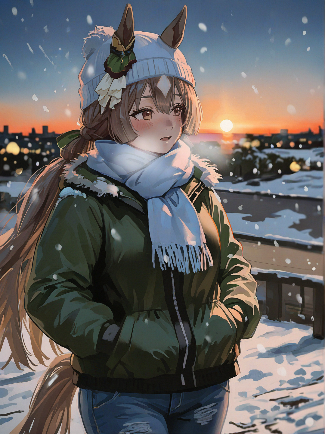 Still Snowy .. {Satono Diamond}