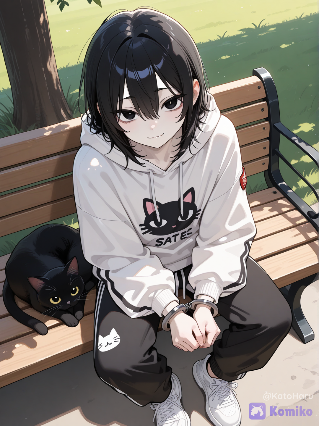 Haru in the park.