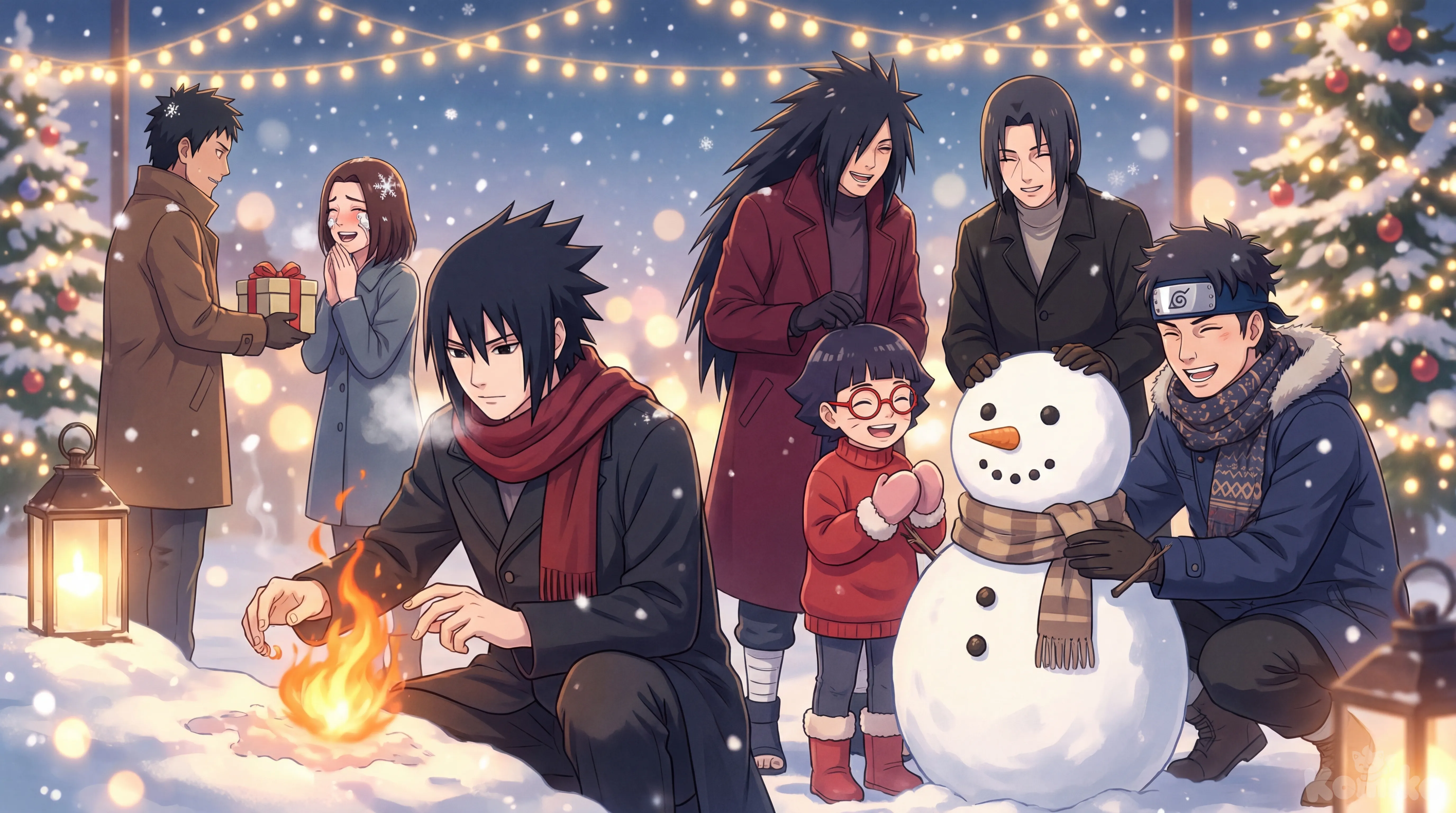 CHRISTMAS TIME UCHIHA FAMILY